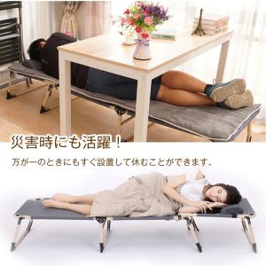 折りたたみベッド ベッド 簡易ベッド リクライ...の詳細画像5