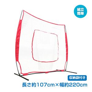 バッティングネット 野球 練習 ネット ピッチング 収納袋付き