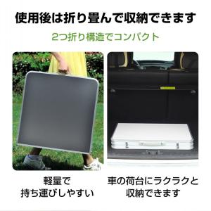 キャンプ テーブル アウトドアテーブル 120...の詳細画像5