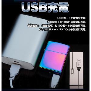 ライター 電子ライター usb充電式 スリムラ...の詳細画像2