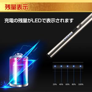 ライター 電子ライター usb充電式 スリムラ...の詳細画像4