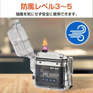 ライター 電子ライター usb充電式 スリムラ...の詳細画像2