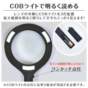 拡大鏡 ルーペ 手持ち ハンドルーペ 虫眼鏡 ...の詳細画像5