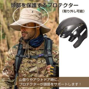 ハット メンズ レディース 帽子 サファリハッ...の詳細画像3