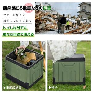 簡易トイレ 防災 折りたたみ 凝固剤 12回分...の詳細画像2