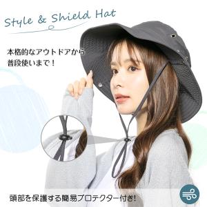 ハット メンズ レディース 夏 帽子 サファリ...の詳細画像1