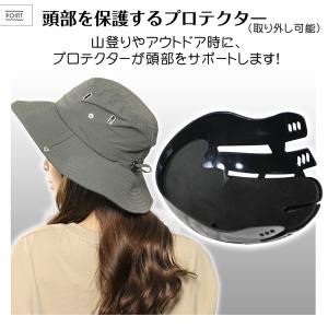 ハット メンズ レディース 夏 帽子 サファリ...の詳細画像3
