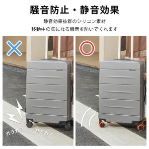 スーツケースキャスターカバー キャリーケース ...の詳細画像3