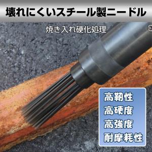 ニードルスケーラー エアハンマー ジェットタガ...の詳細画像5