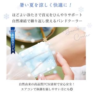 熱中症対策グッズ 手首 サポーター 保冷剤 冷...の詳細画像2