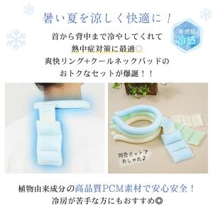 ネッククーラー クールリング ネックパッド付き...の詳細画像1