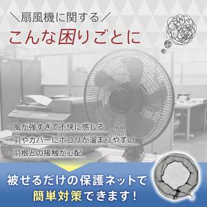 扇風機カバー 2枚セット 扇風機 カバー 壁掛...の詳細画像2