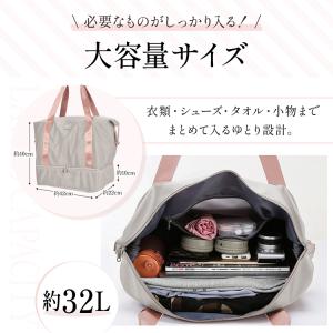 ボストンバッグ 靴収納 キャリーオン 濡れ物 ...の詳細画像3