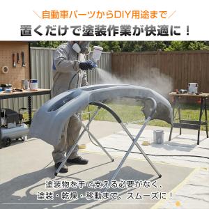 塗装ブース 塗装スタンド 塗装用品 台 スプレ...の詳細画像1