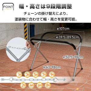 塗装ブース 塗装スタンド 塗装用品 台 スプレ...の詳細画像3
