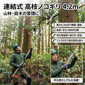 高枝ノコギリ ノコギリ 竹 高枝切りノコギリ 剪...の商品画像