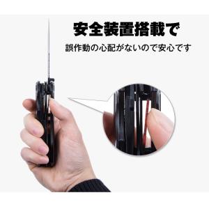 ナイフ アウトドア 折りたたみナイフ マルチツ...の詳細画像4