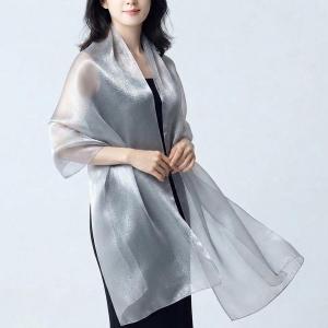 ストール 大判 薄手 レディース ショール 羽...の詳細画像3