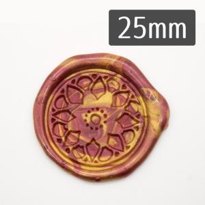 シーリングスタンプ 1100048「月と太陽オリエンタル」2.5cm ヘッドのみ