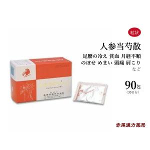 人参当芍散 ニンジントウシャクサン   長倉製薬 粒状90包30日分