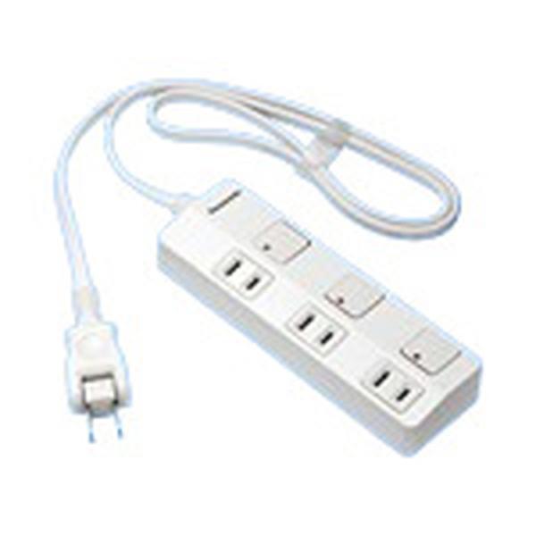 WHS25239WP パナソニック ザ・タップZ 3コ口 ACアダプター対応 個別ランプレススイッチ...