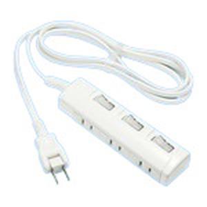 Panasonic（パナソニック） WHS2513WP ザ・タップZ 3コ口 個別ラン