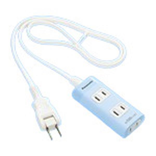 WHA2423LP パナソニック ザ・タップQ 3コ口 2m ブルー