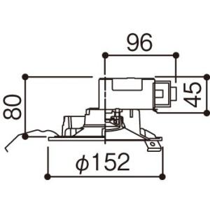LSEB5127LE1 パナソニック ダウンラ...の詳細画像1
