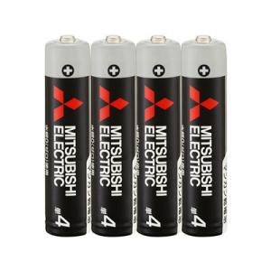 三菱 マンガン乾電池 黒 単4形 [40本セット] R03UD/4S-10SETの商品画像