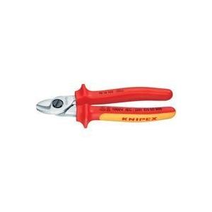 クニペックス（KNIPEX） ［9516-165］ 絶縁ケーブルカッター1000V（SB）  輸入 ...