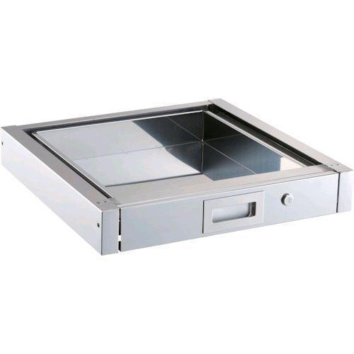 トラスコ中山（TRUSCO） ［CRB55V］ ステンレスワゴン クリーンラビット用１段引出５００Ｘ...