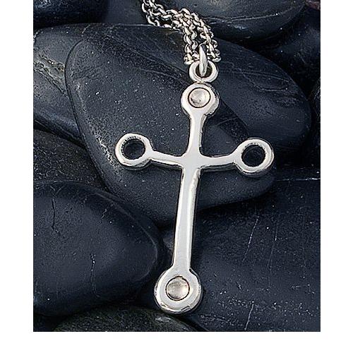 キューリンク（Q-Link） ［NJ-80］ ペンダント シルバー クロス NJ80