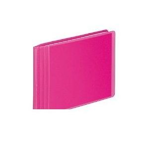 コクヨ （KOKUYO） ［ラ−NA80P］ フォトアルバム ＜ノビータ＞ 80枚用ELサイズ透明ピンク ラ−NA80Pの商品画像