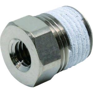 あすつく対応 「直送」 日本ピスコ（ピスコ） ［PF01M5］ チューブフィッティング 延長継手ブッシュ 442-6916