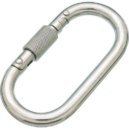 あすつく対応 「直送」 トラスコ中山（ＴＲＵＳＣＯ） ［TKB2］ ステンレス カラビナ（環付） 1...