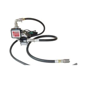 アクアシステム（アクア） ［K33EVH100］（代引不可・他メーカー同梱不可） ハンディ電動オイルポンプ　流量計付　ホース接続