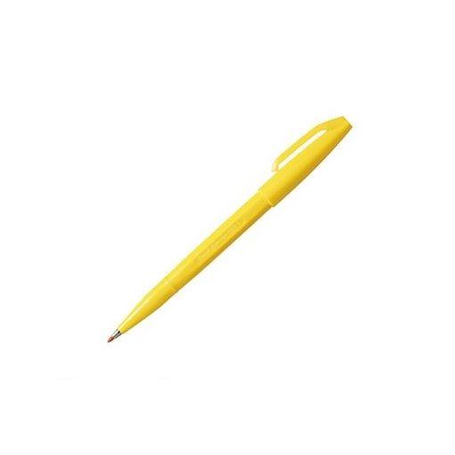 ぺんてる ［S520-GD］ 水性ペン サインペン 黄色 S520GD ポイント5倍