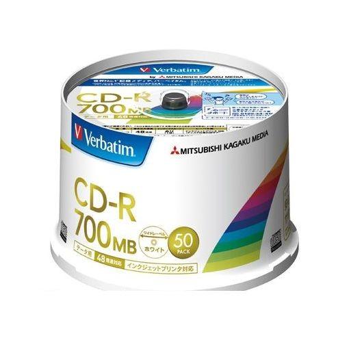 三菱化学メディア ［SR80FP50V2］ ＰＣ　ＤＡＴＡ用　ＣＤ−Ｒ【５０枚】