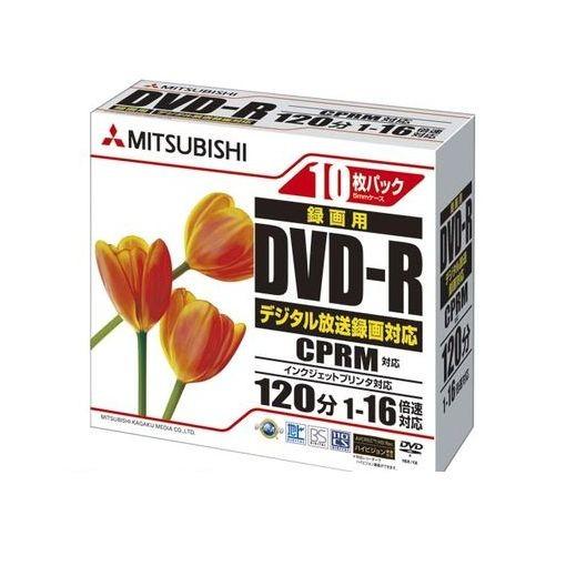 三菱化学メディア ［VHR12JPP10］ 録画用ＤＶＤ−Ｒ　Ｘ１６　１０枚ＣＳ（AKB）
