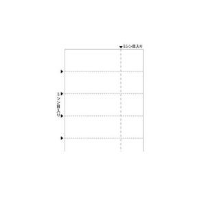 ヒサゴ ［BP2107］ Ａ４白紙５面チケット（AKB）