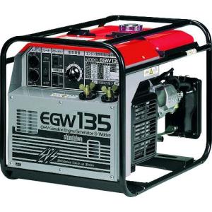 新ダイワ エンジン溶接機 EW130D＋バッテリー充電用コード付きセット