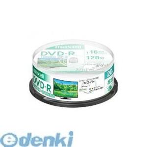 マクセル maxell ［DRD120PWE.20SP］ 録画用DVD-R インクジェットプリンター...