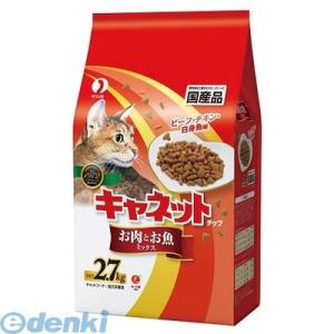 ペットライン ［4902418518060］  キャネットチップ お肉とお魚ミックス 2．7kg