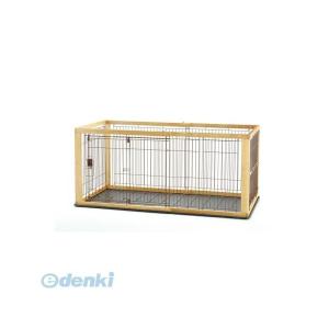 リッチェル 4973655593530 木製スライドペットサークル ワイド ナチュラル