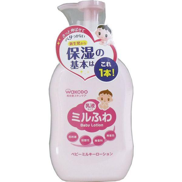 4987244192066 和光堂 ミルふわ ベビーミルキーローション ポンプタイプ 300mL【キ...