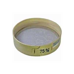 木枠ふるい 7寸 40目 (約0.8mm角 真鍮網) [丸型 篩 フルイ] : ミナト