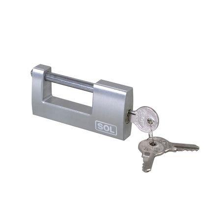 清水 4994421570807 アルミ倉庫錠 5700−80