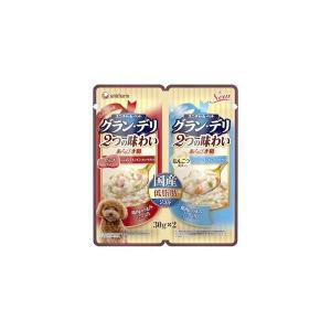 ユニ・チャーム 4520699622179 グラン・デリ 2つの味わいパウチ ジュレ 成犬用 ビーフ＆軟骨 30g 2入