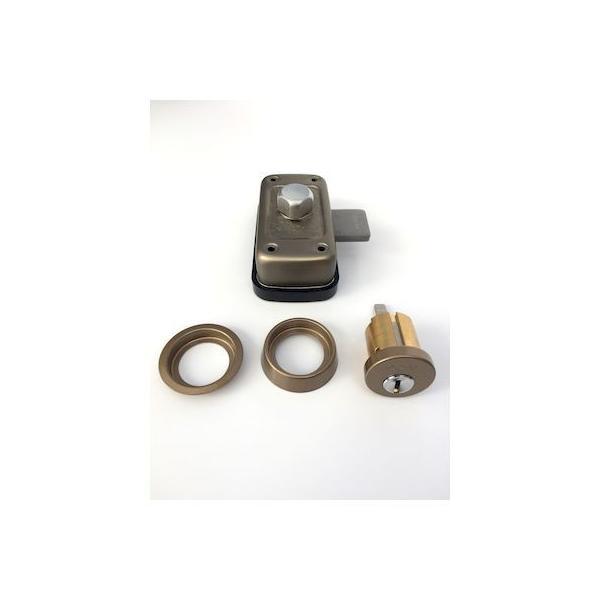 GOAL ゴール V-MDU 5 #80 面付本締錠 ブロンズ色 VMDU5#80