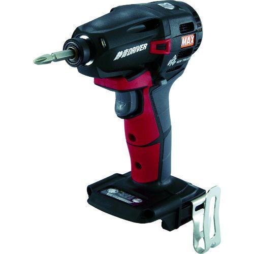 あすつく対応 「直送」 ＭＡＸ PJ-SD102 １８Ｖ充電静音ドライバ本体のみ アカ PJSD10...